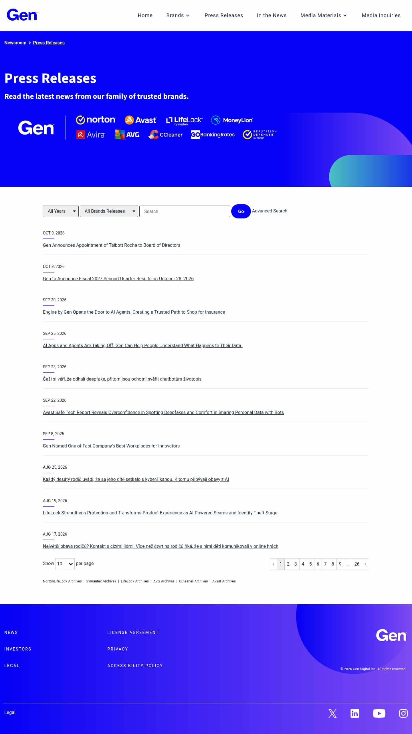 Latest website image capture