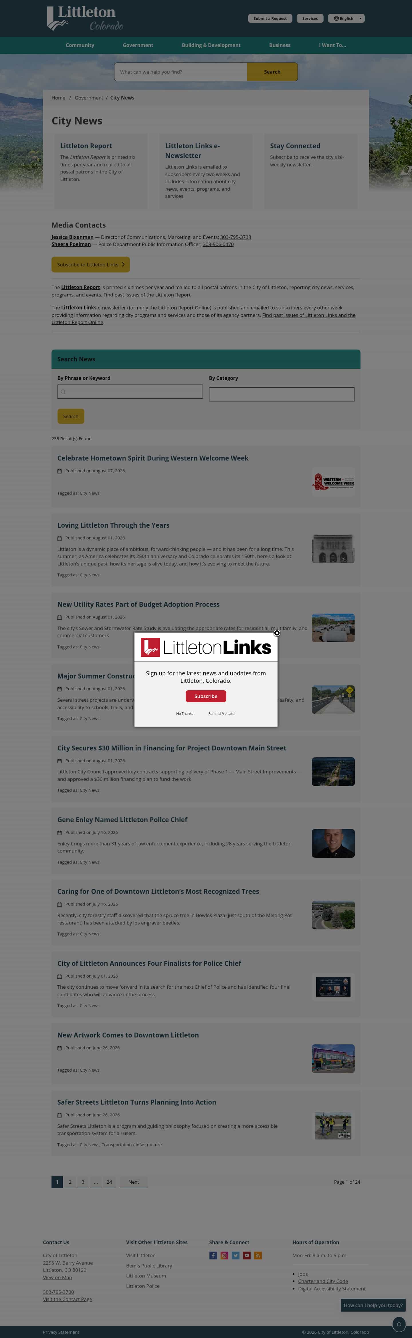Latest website image capture