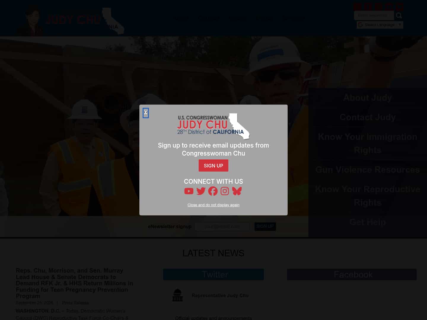 Latest website image capture