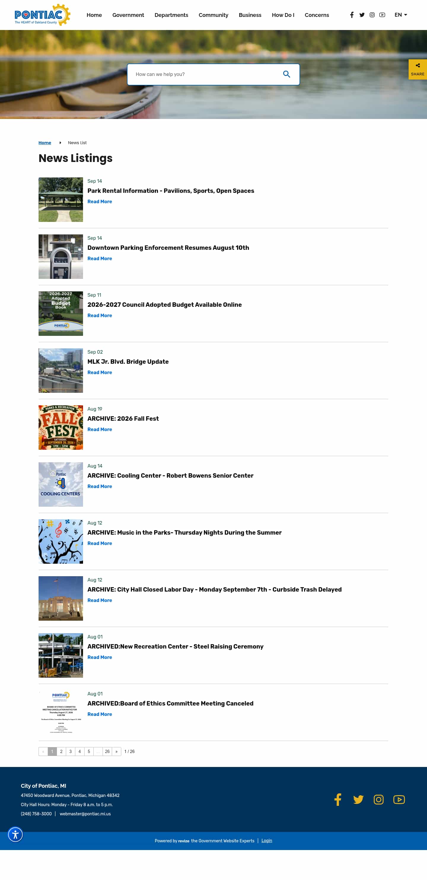 Latest website image capture