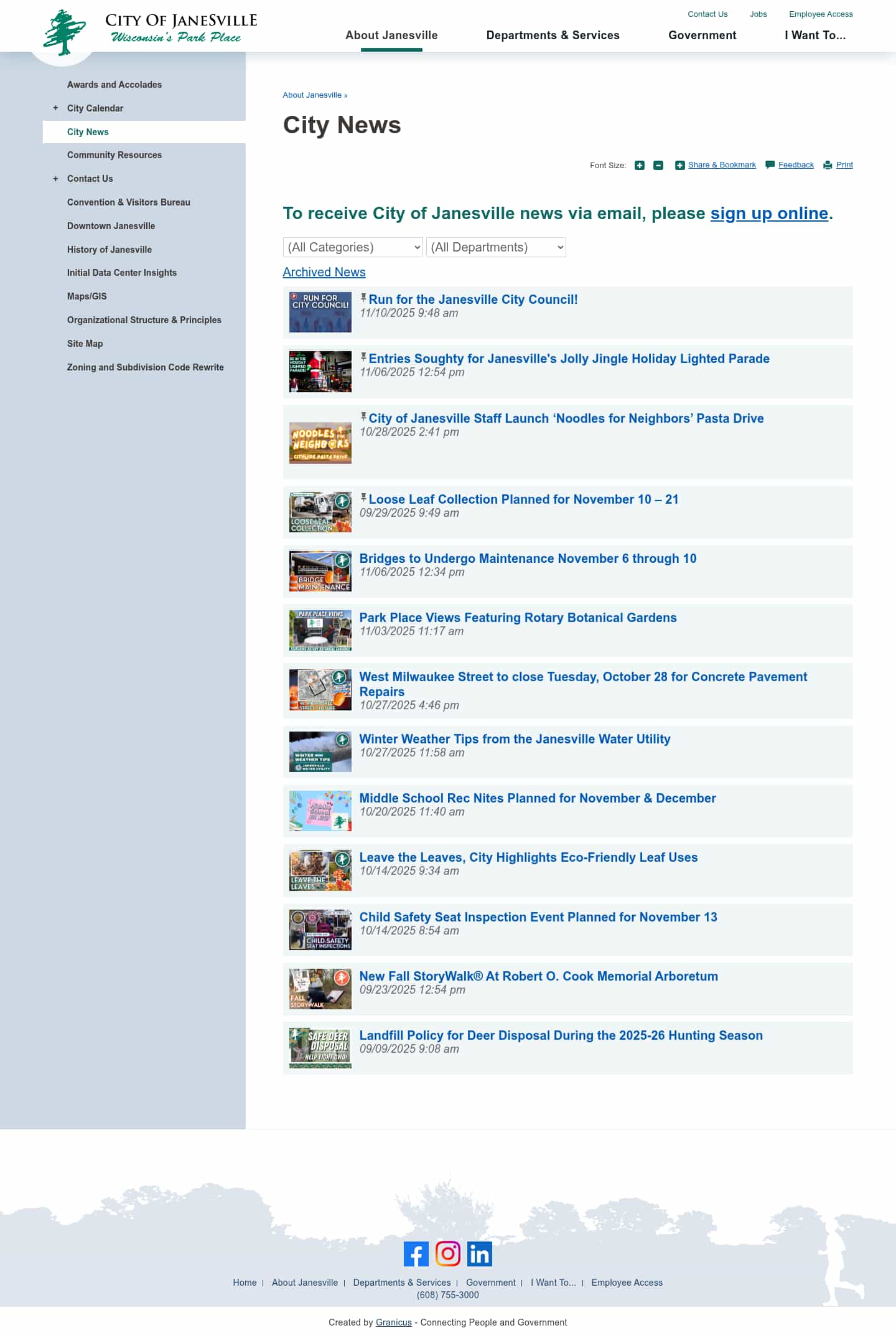 Latest website image capture