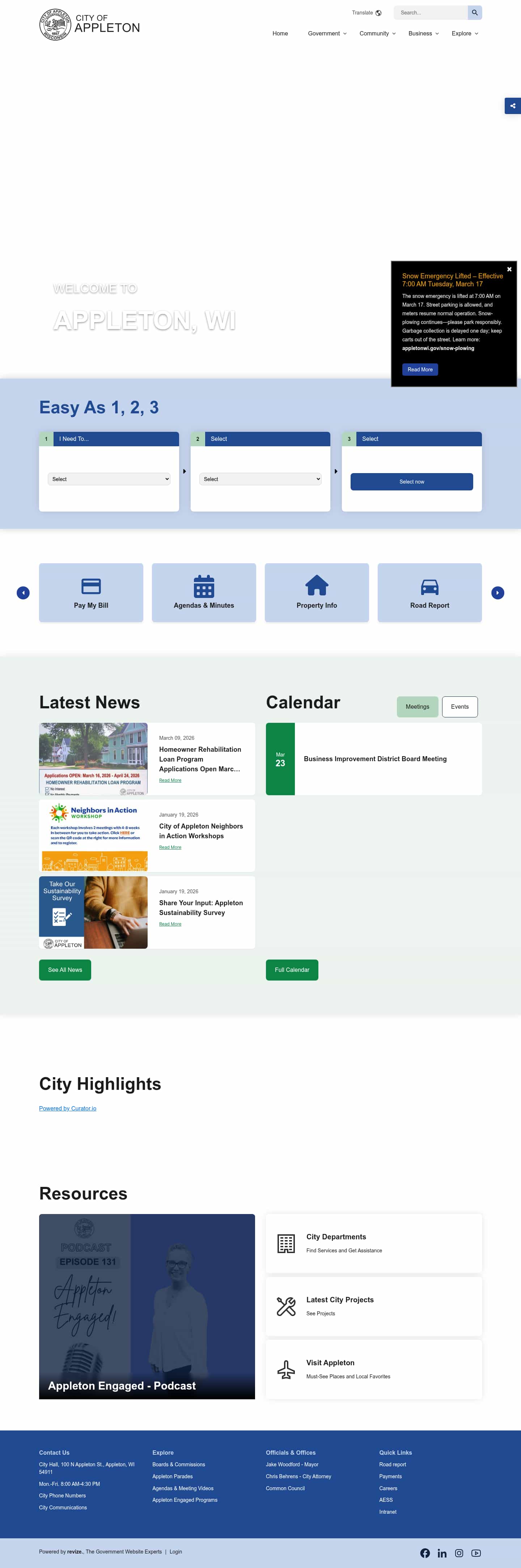 Latest website image capture