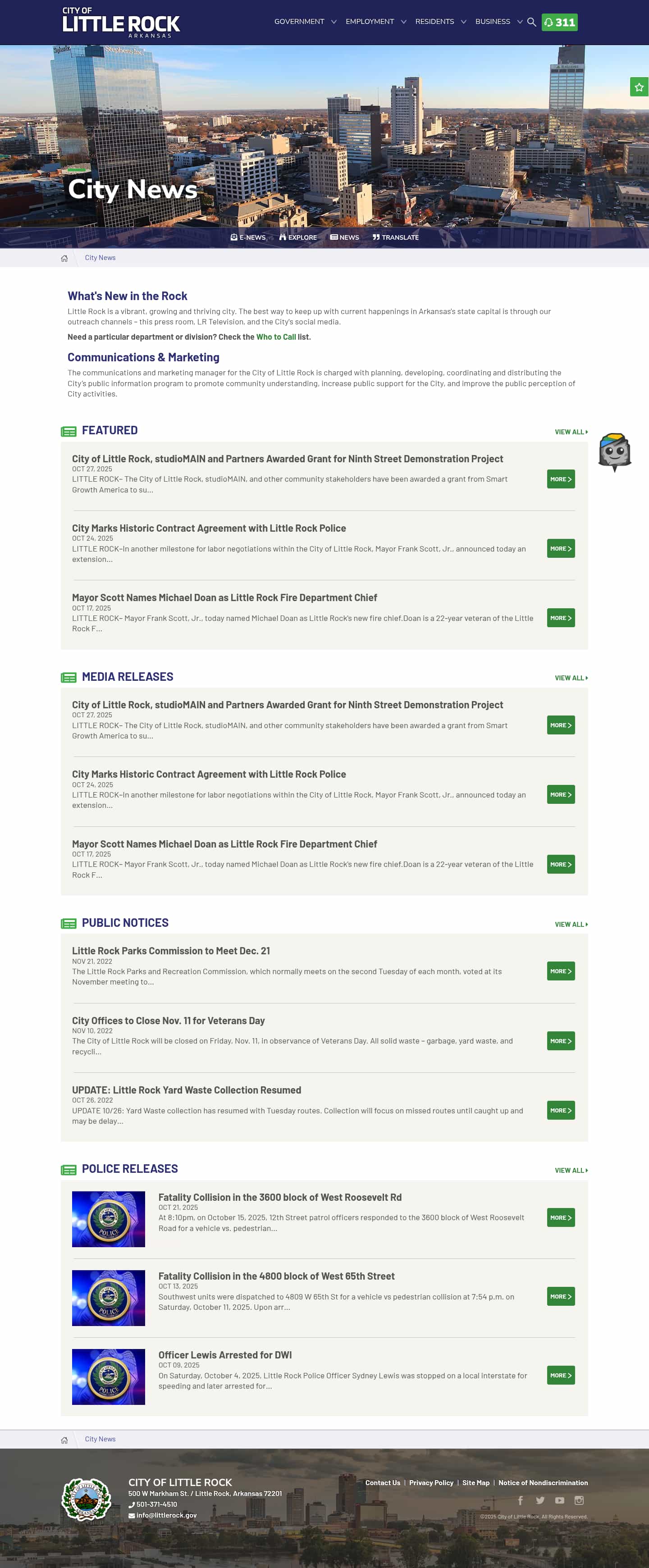 Latest website image capture