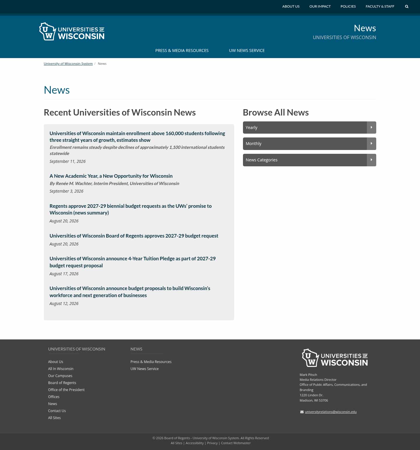 Latest website image capture