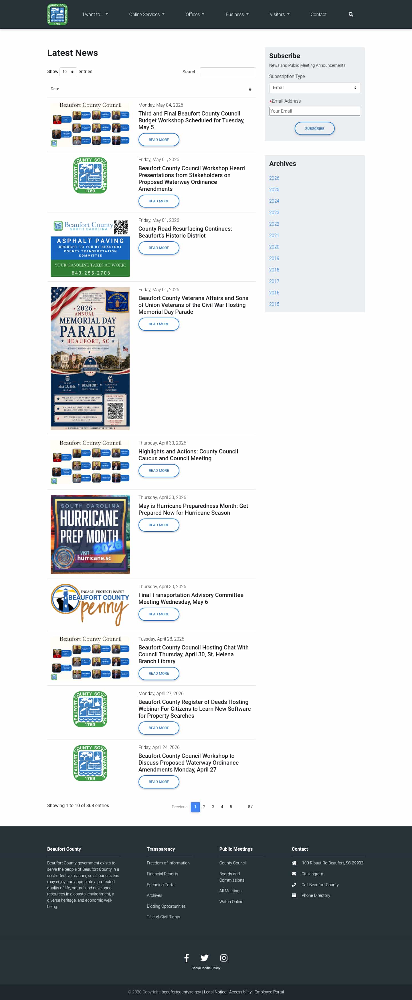Latest website image capture