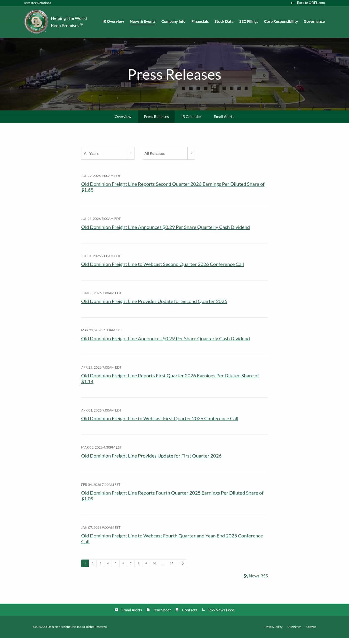 Latest website image capture