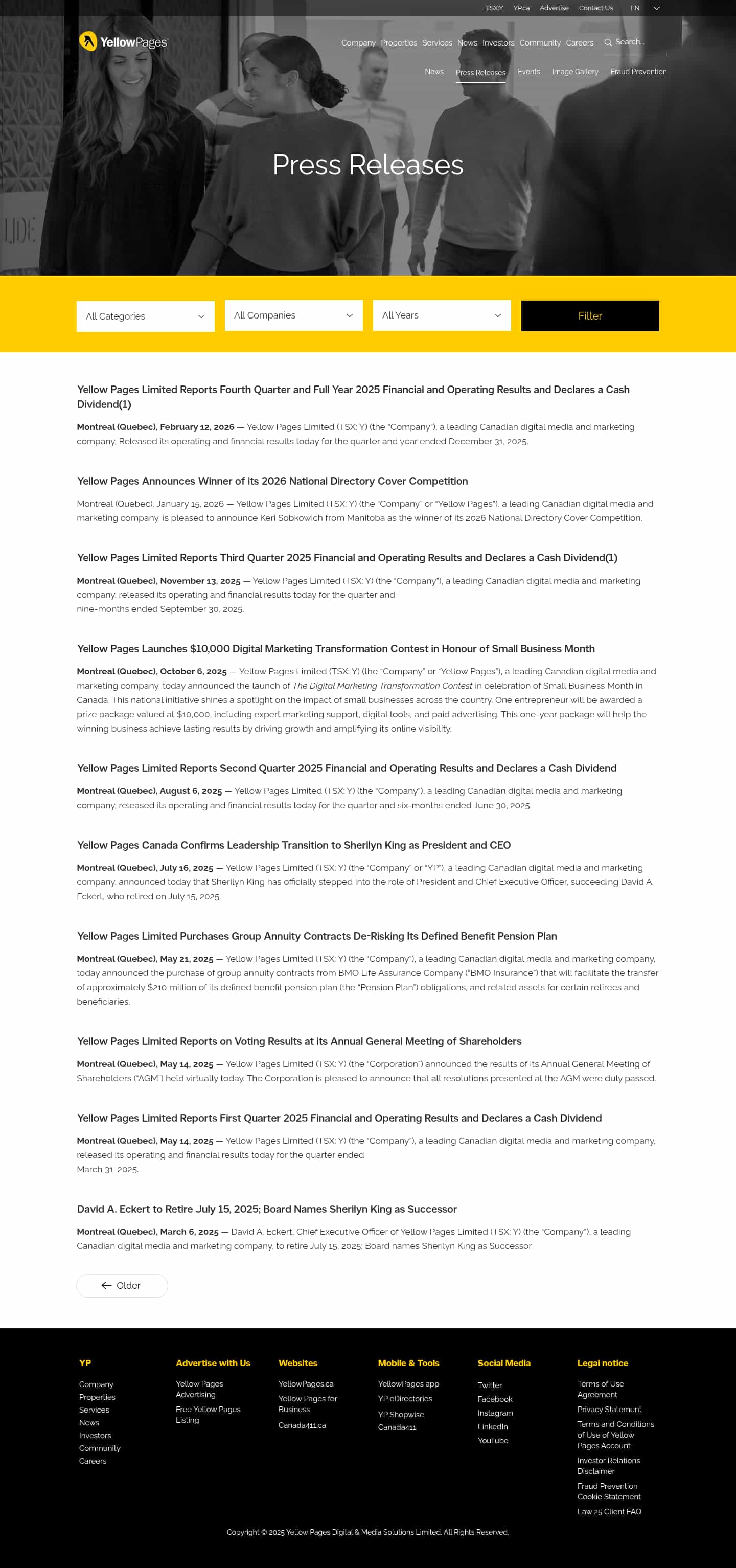 Latest website image capture