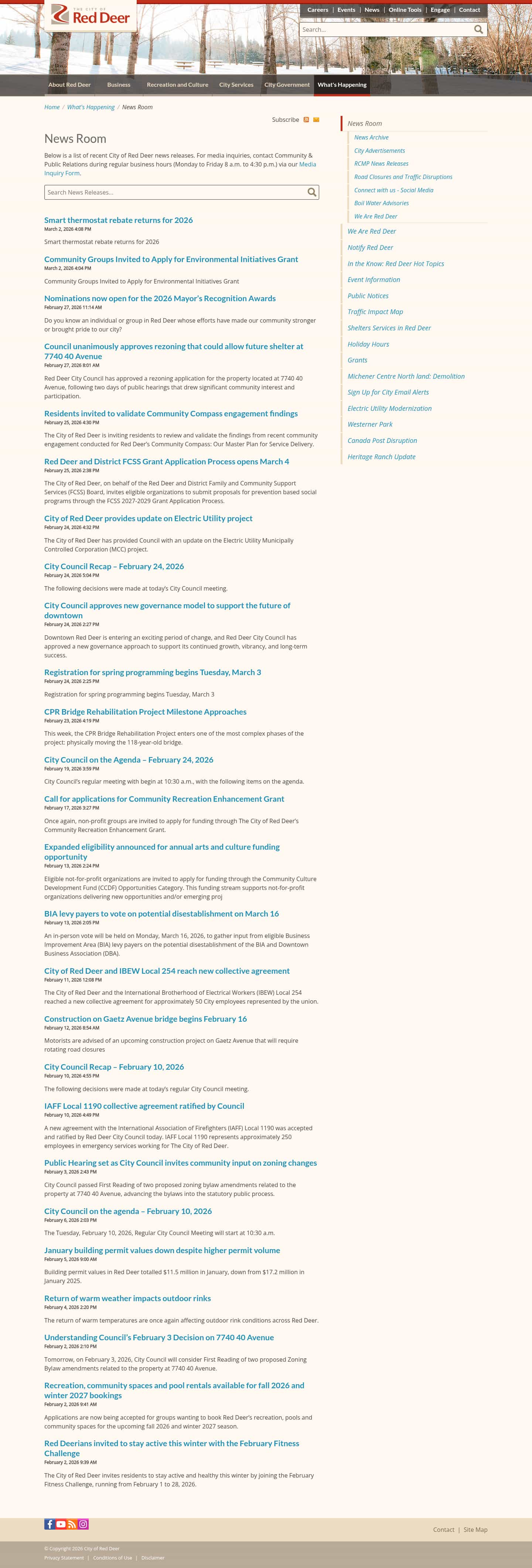 Latest website image capture