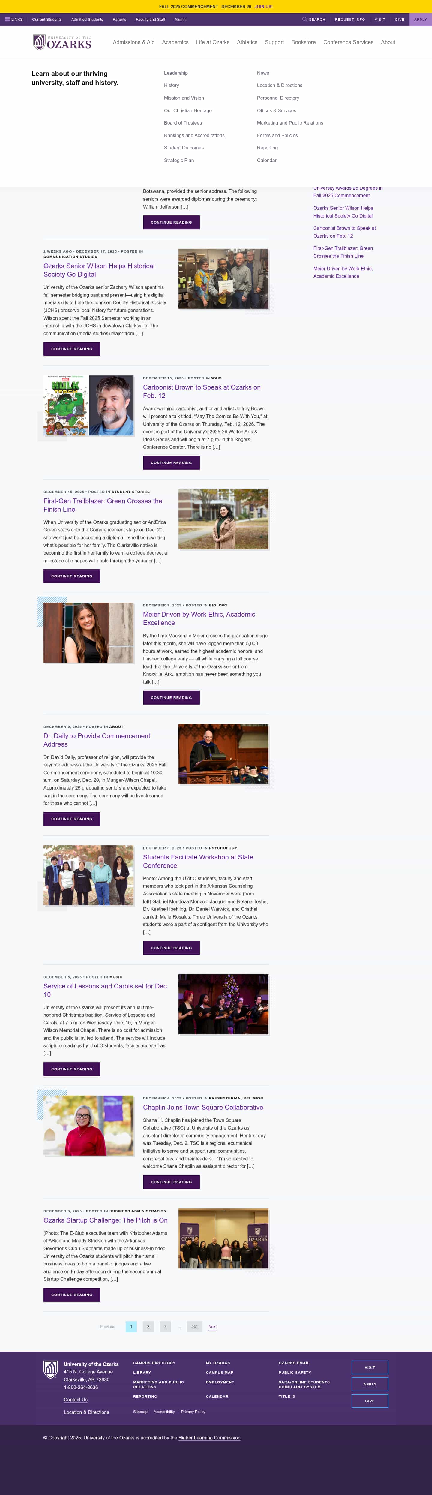 Latest website image capture