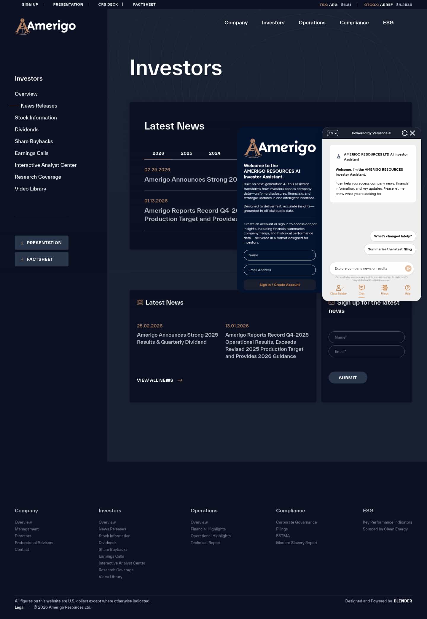 Latest website image capture