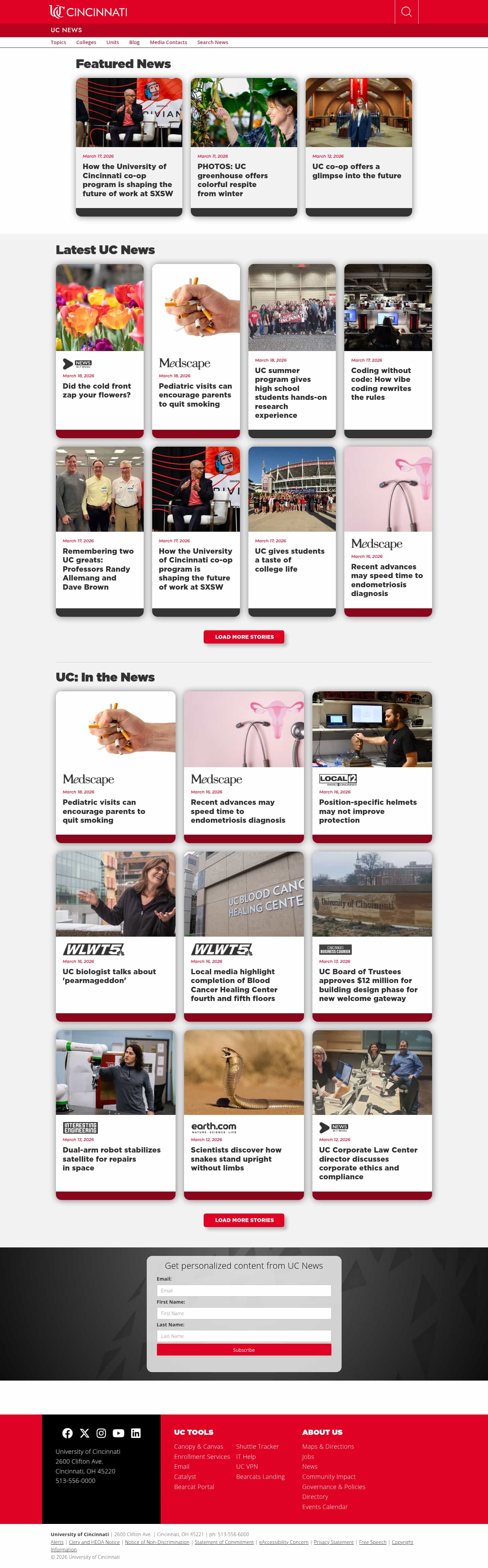 Latest website image capture