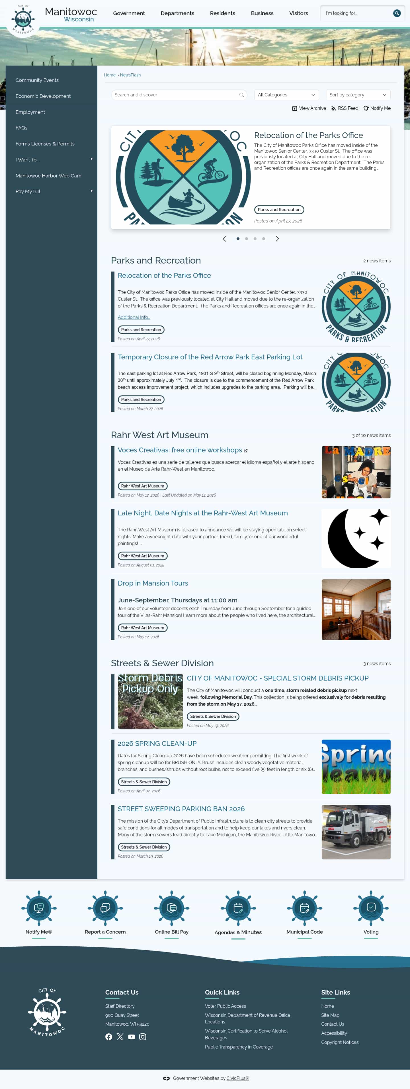 Latest website image capture