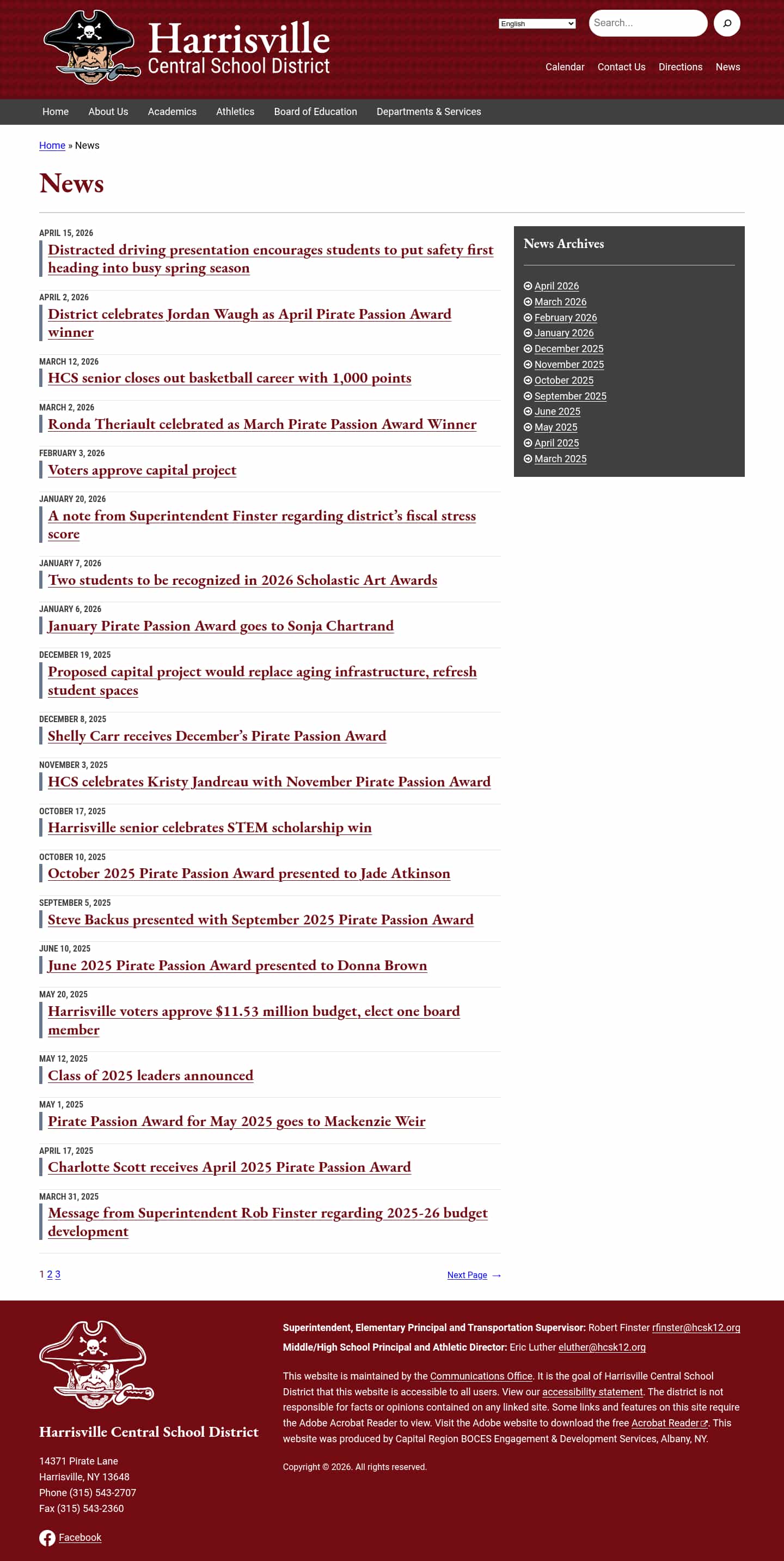 Latest website image capture