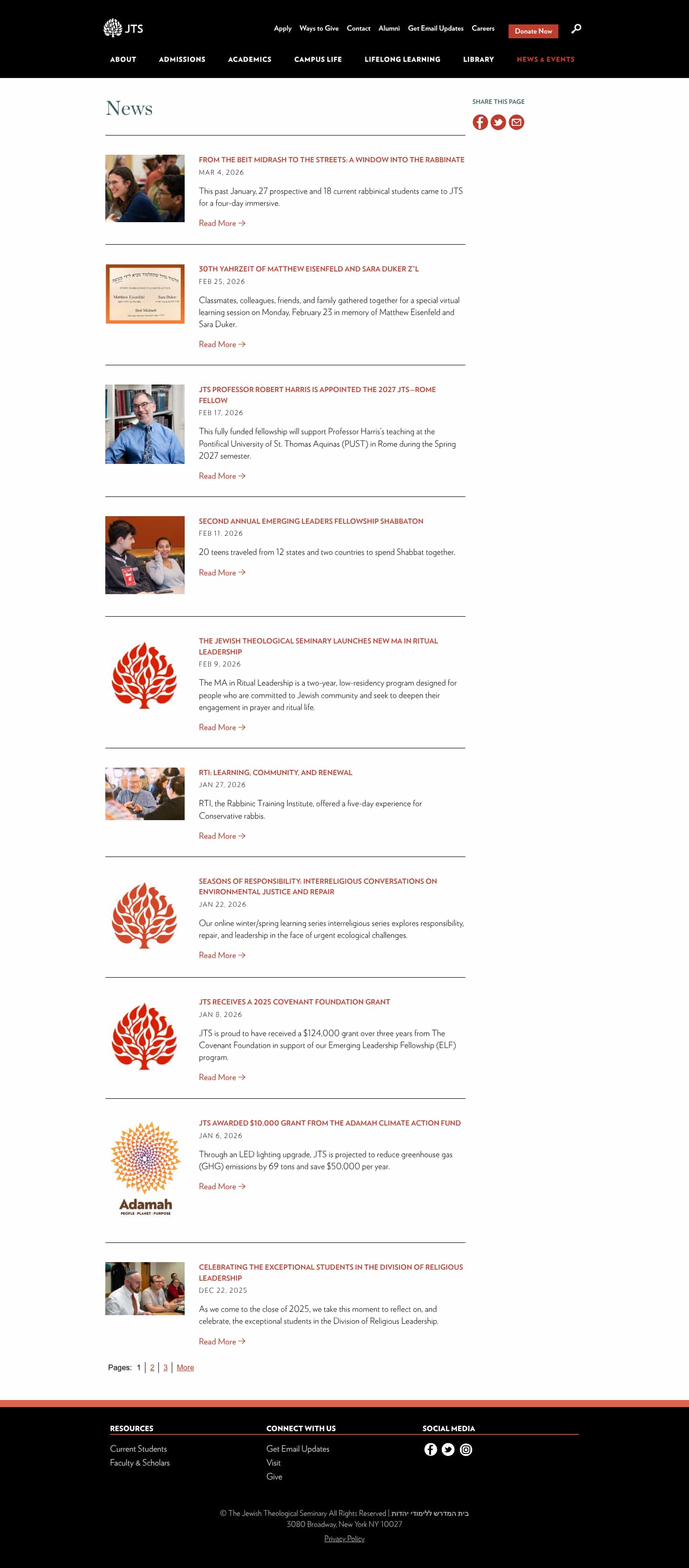 Latest website image capture