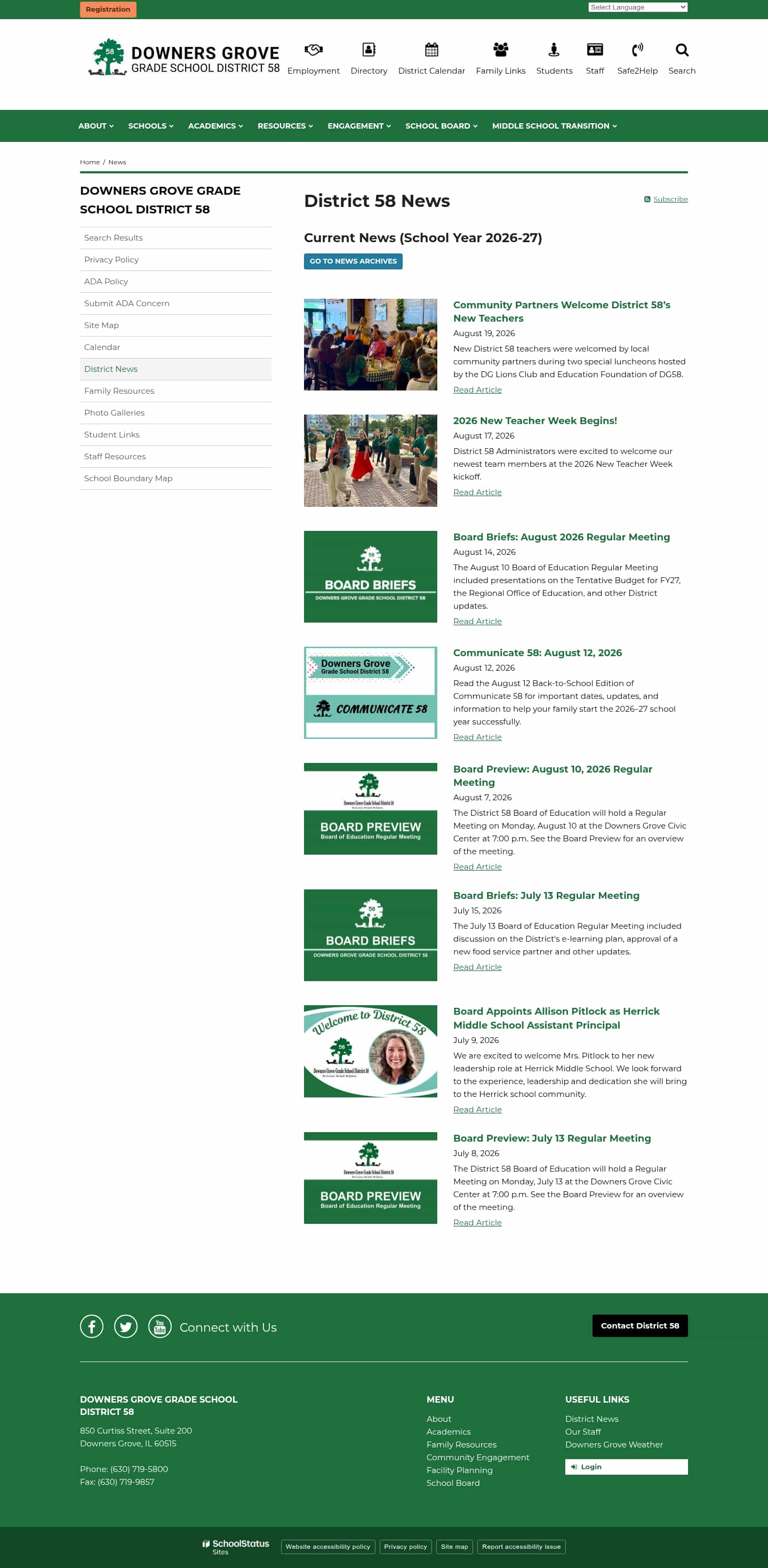 Latest website image capture
