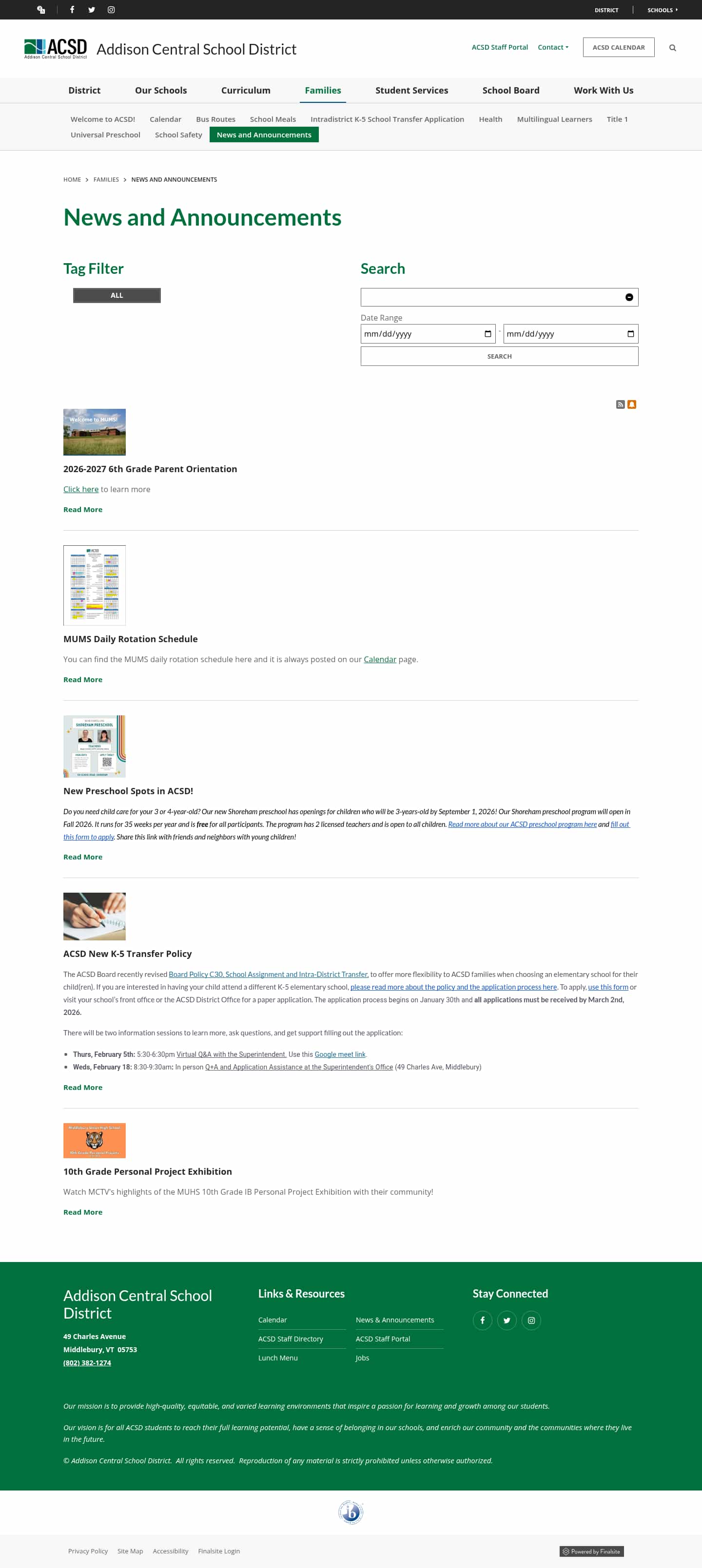 Latest website image capture
