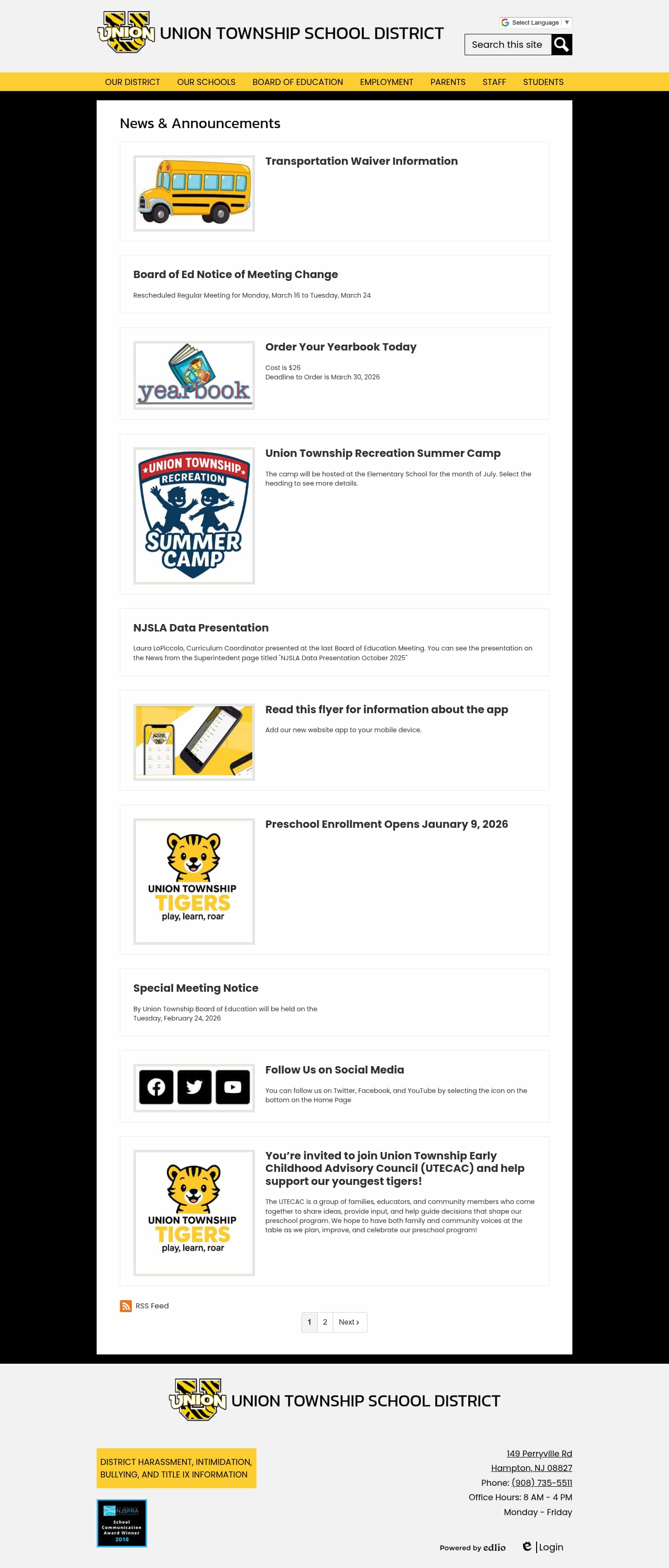 Latest website image capture