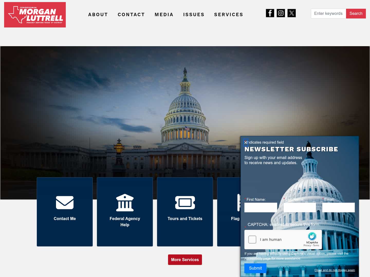 Latest website image capture