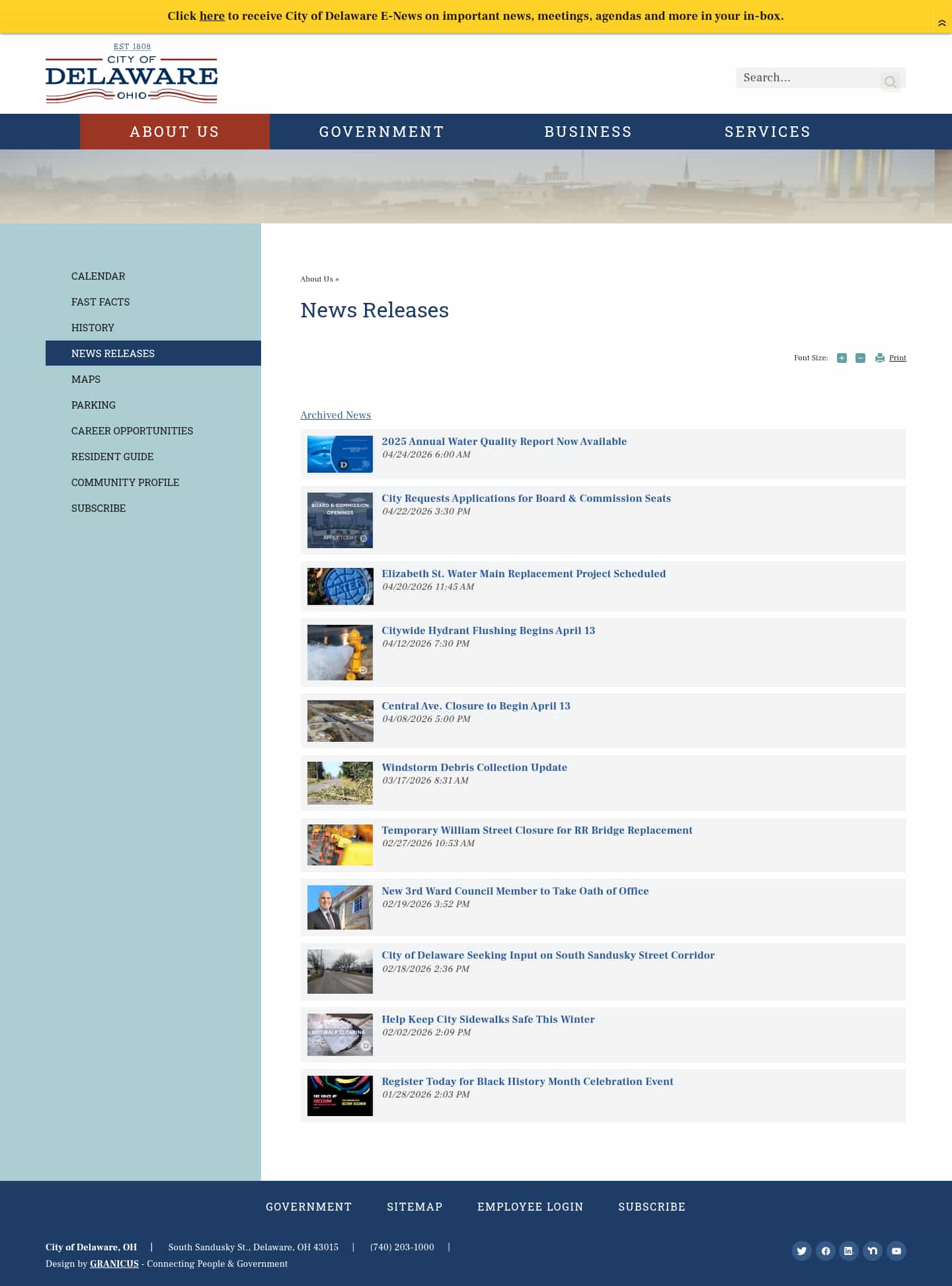 Latest website image capture