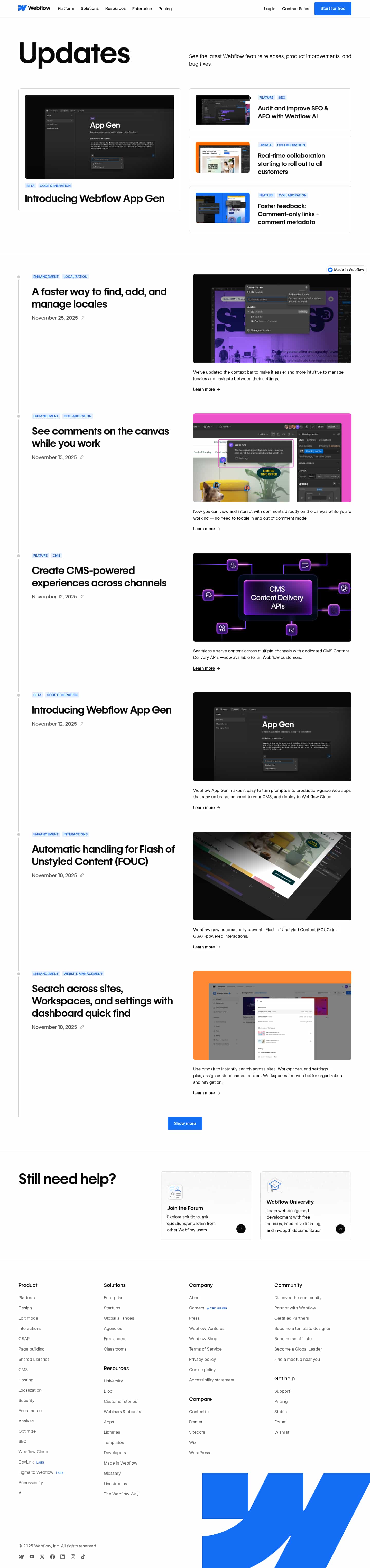 Latest website image capture