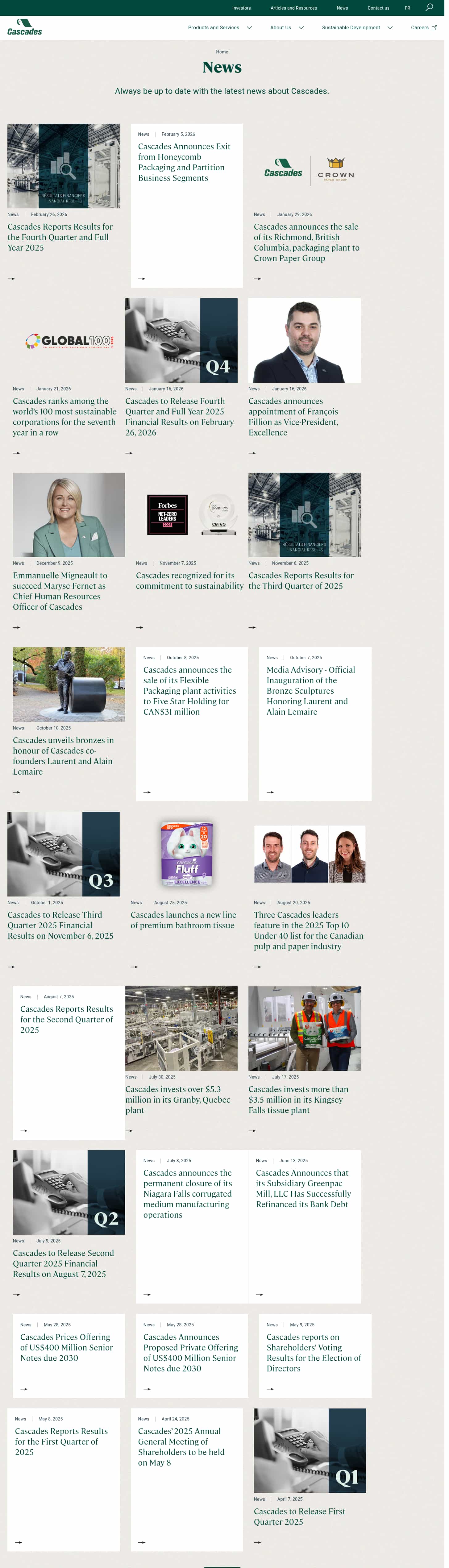 Latest website image capture