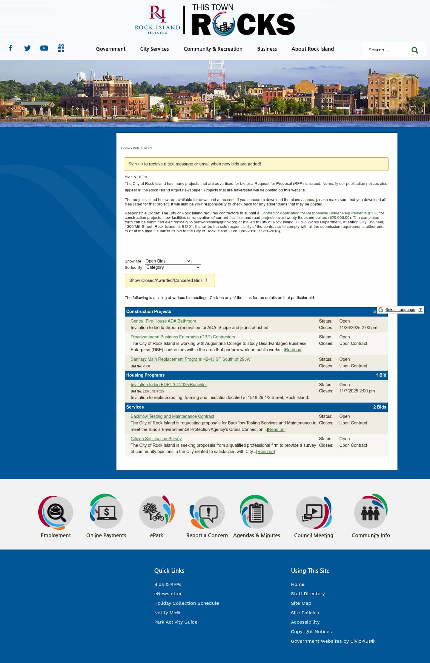 Latest website image capture