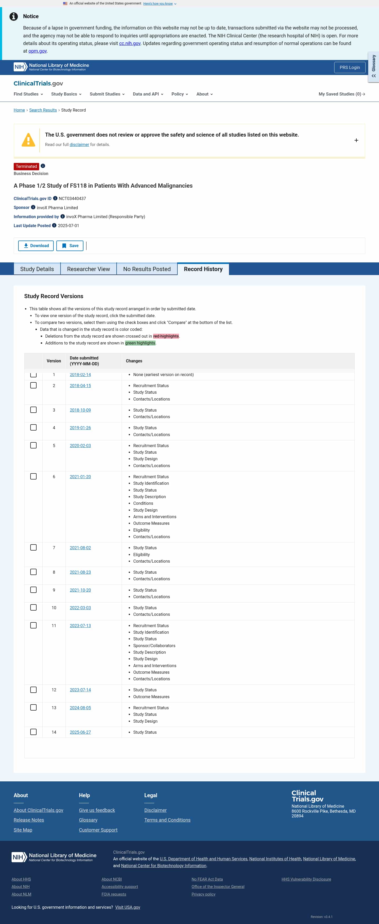 Latest website image capture