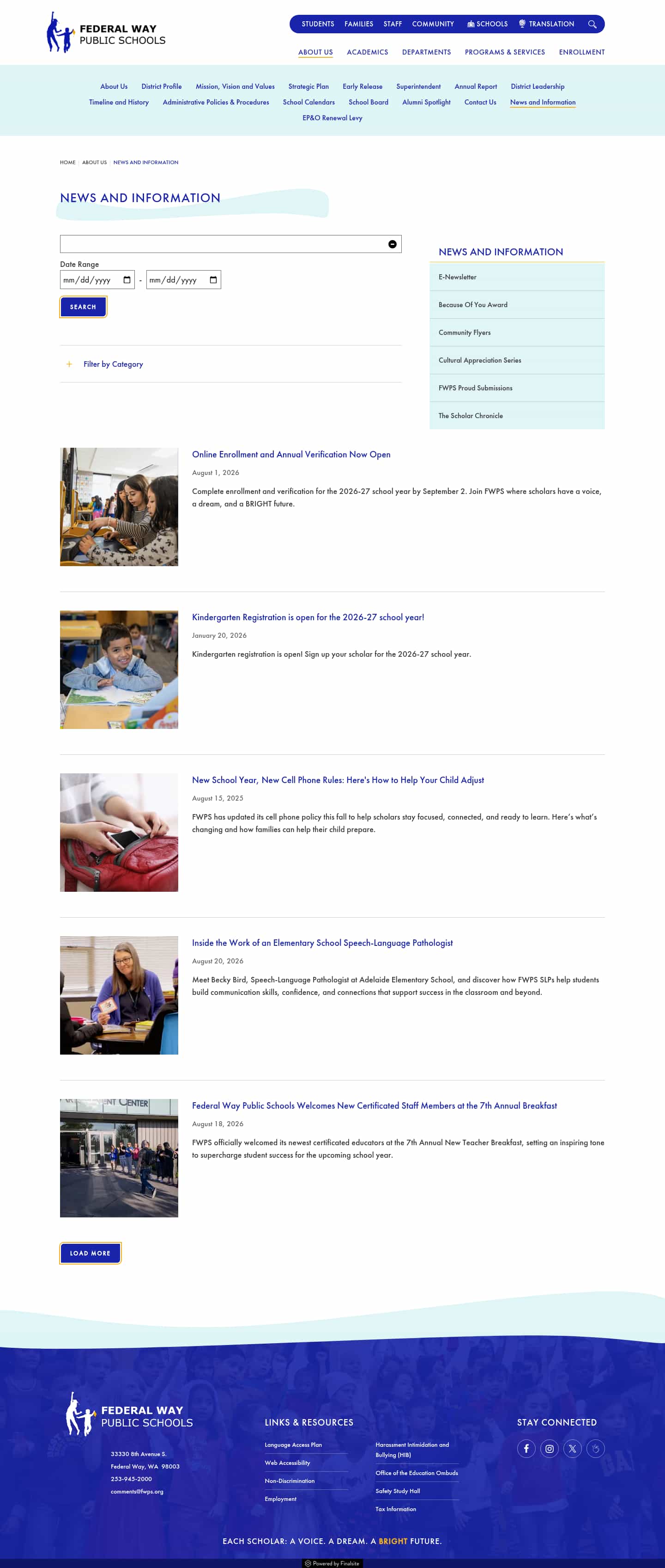 Latest website image capture