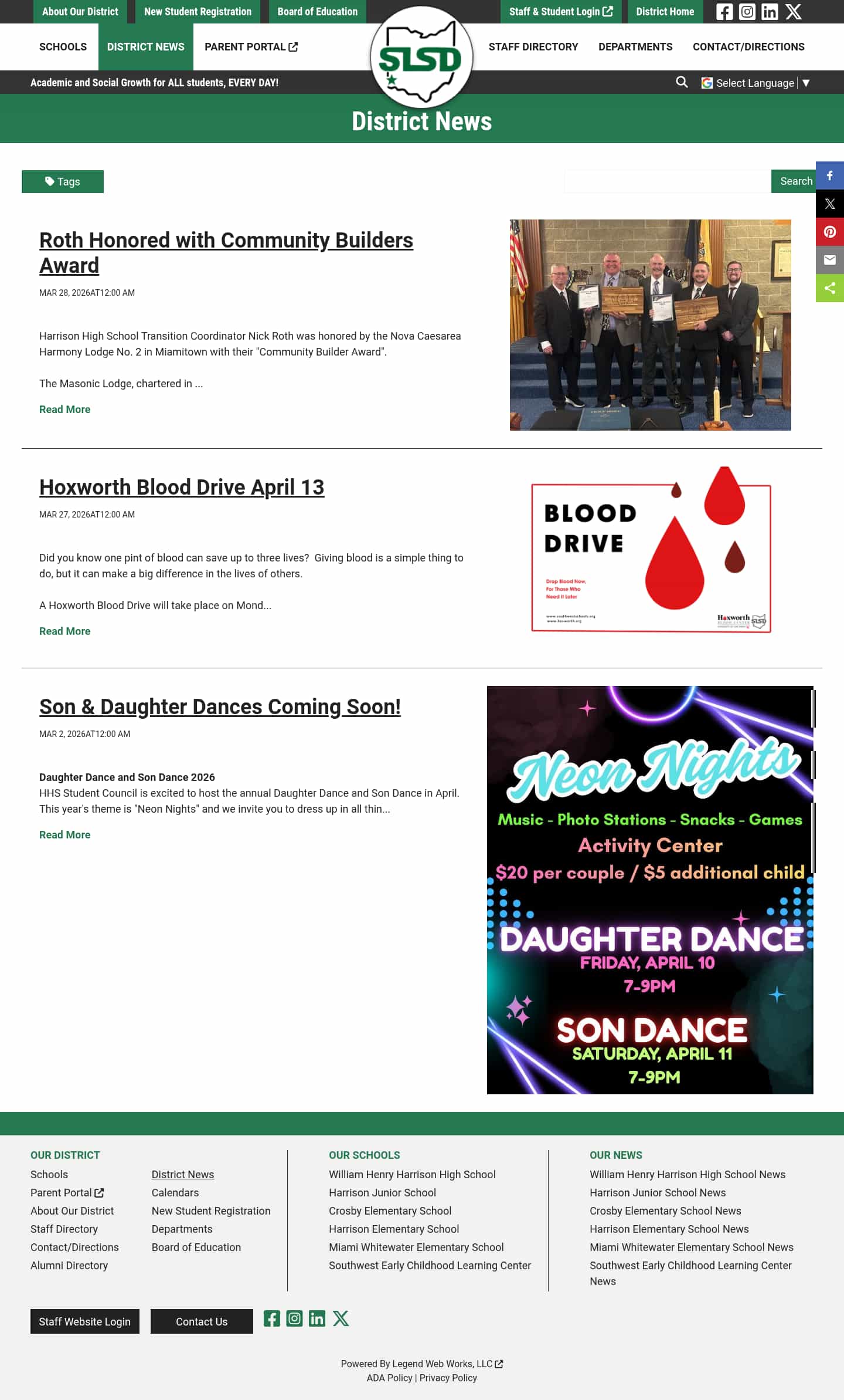 Latest website image capture