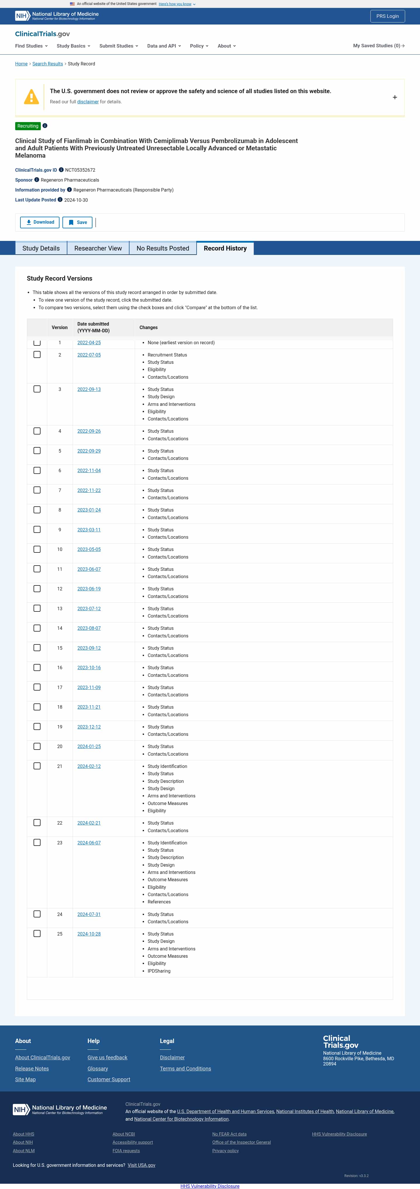 Latest website image capture