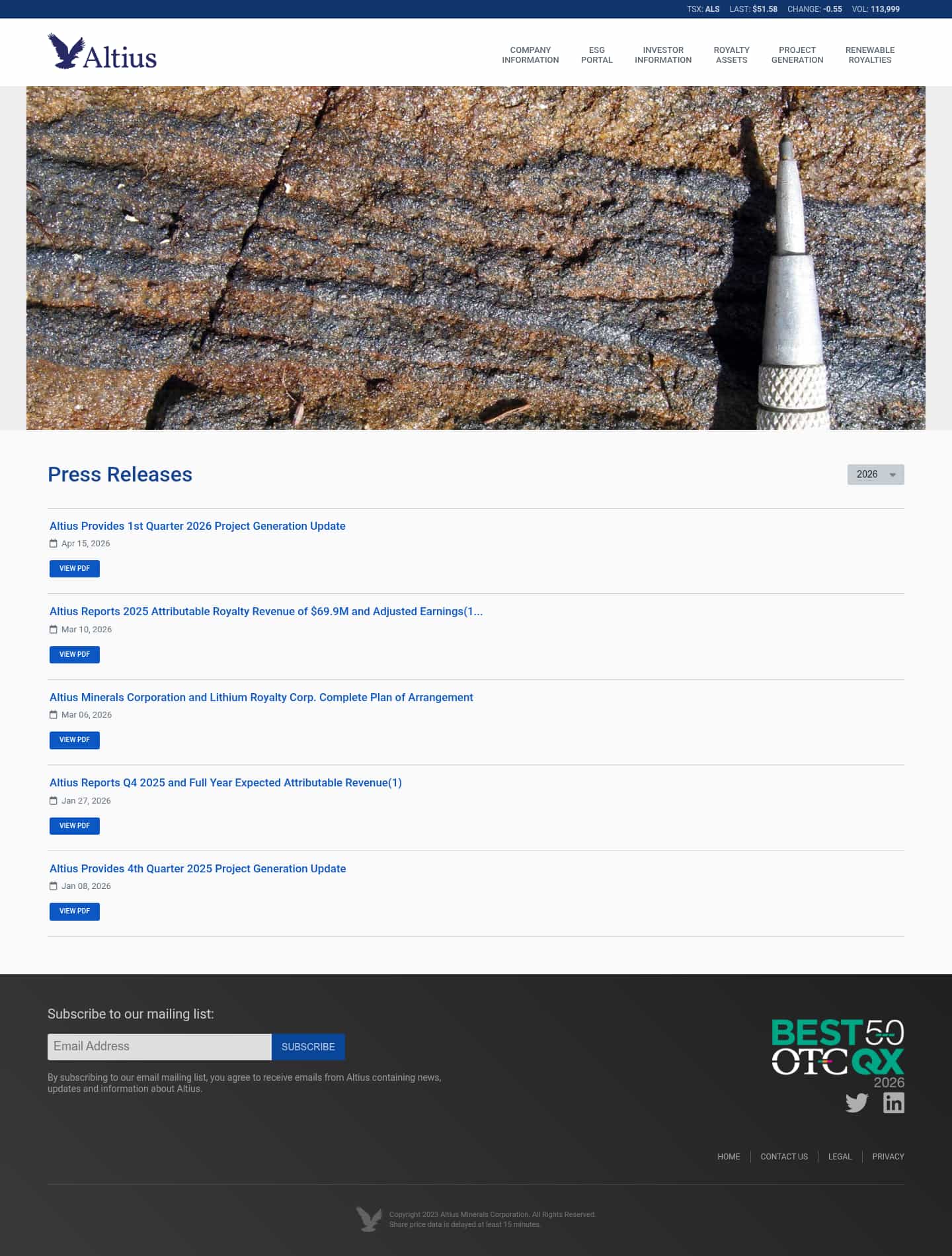 Latest website image capture