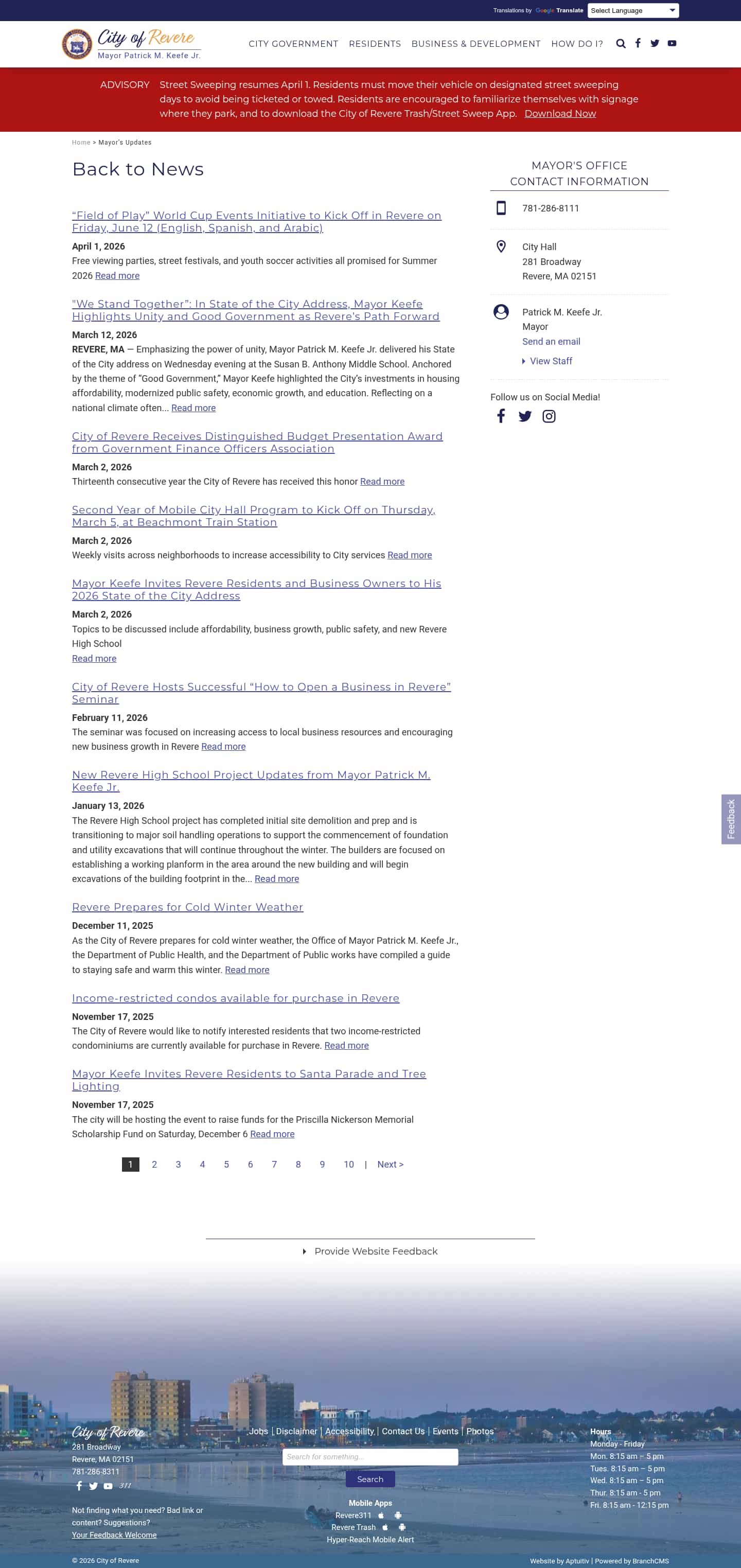 Latest website image capture