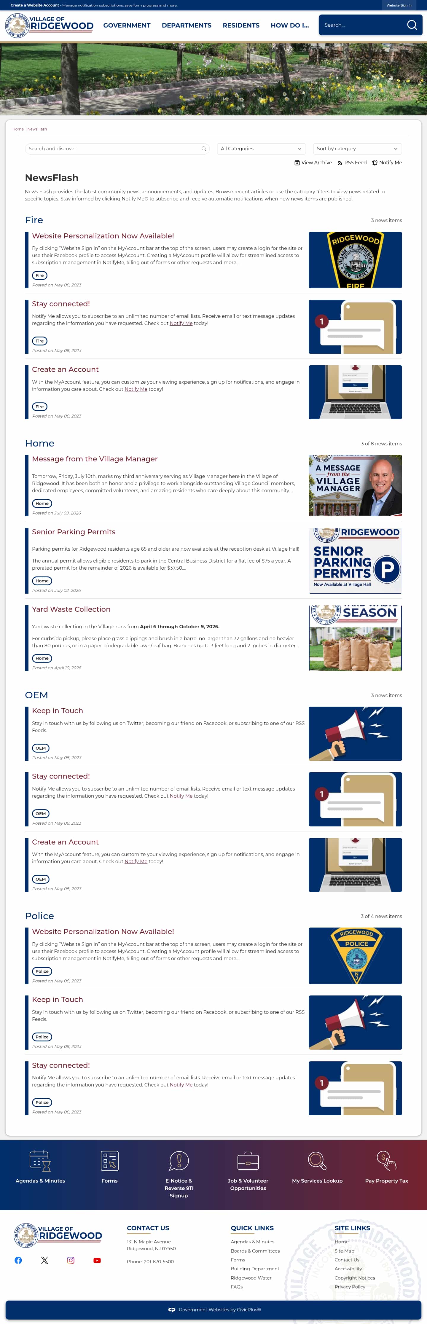 Latest website image capture