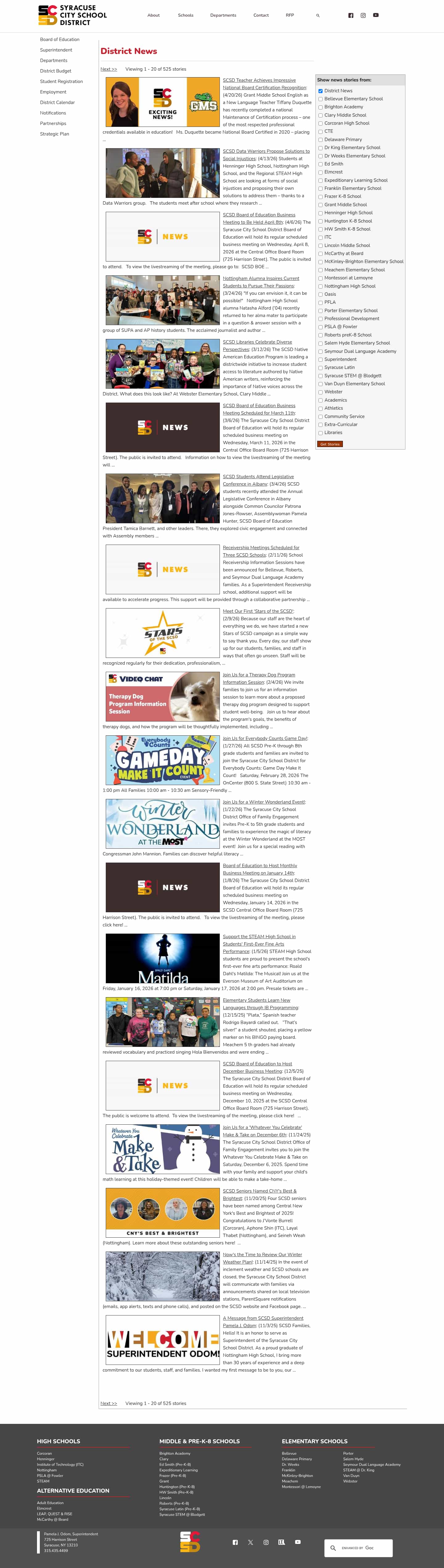 Latest website image capture