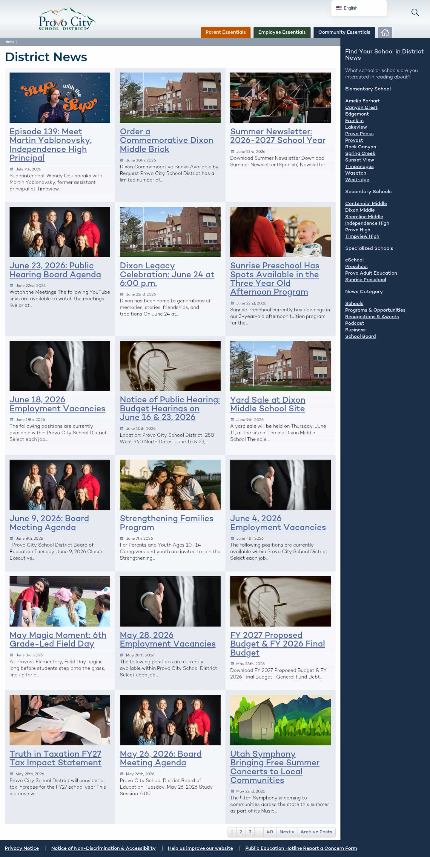 Latest website image capture