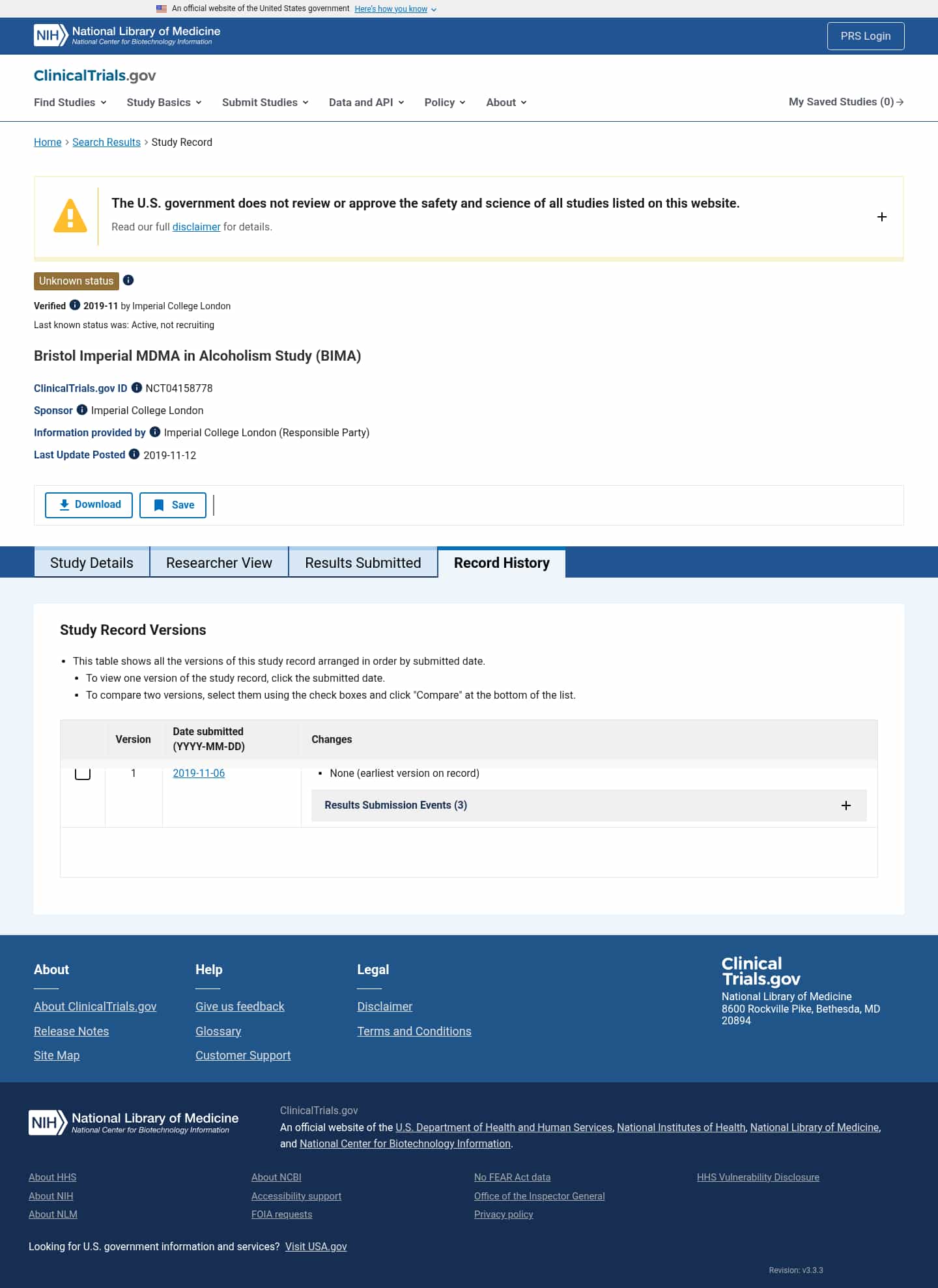 Latest website image capture