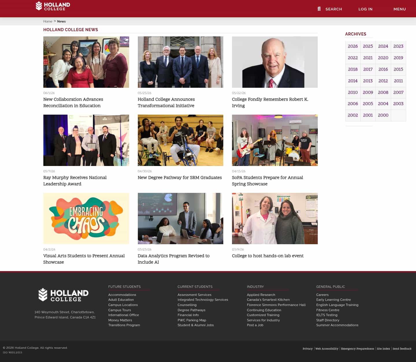 Latest website image capture
