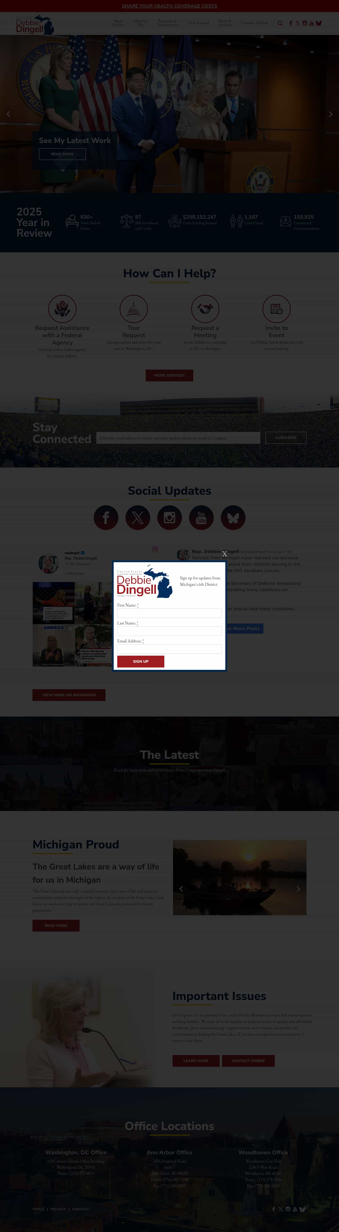 Latest website image capture