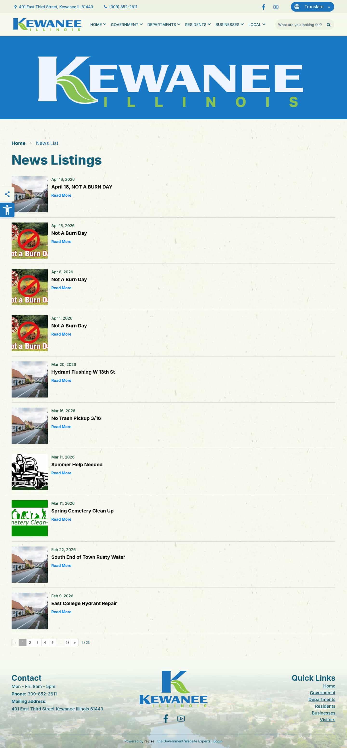 Latest website image capture