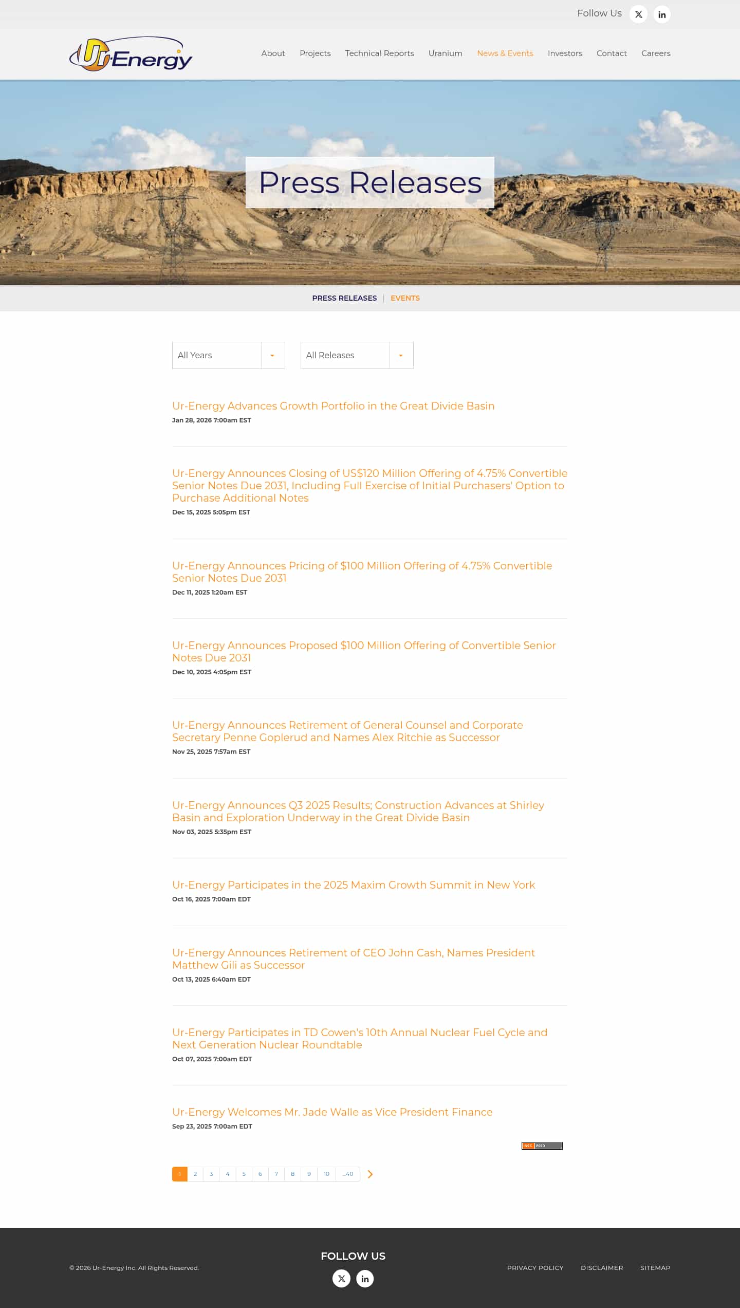 Latest website image capture