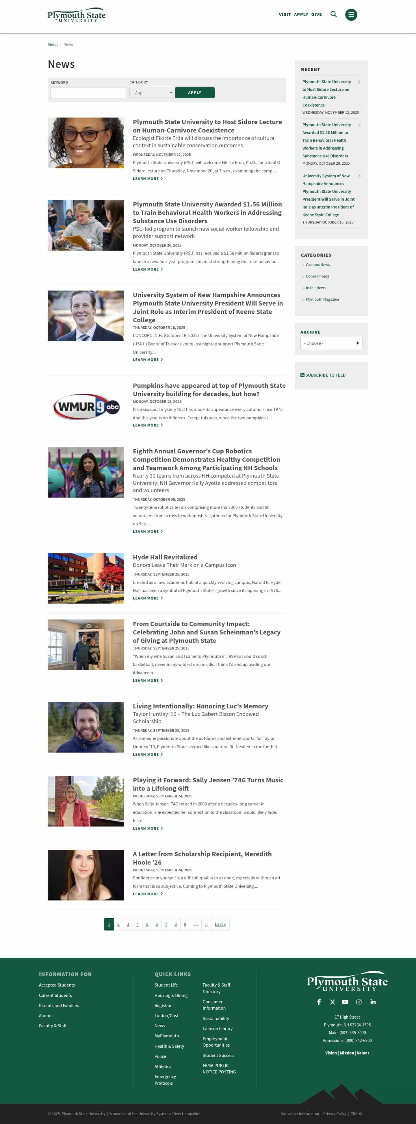 Latest website image capture