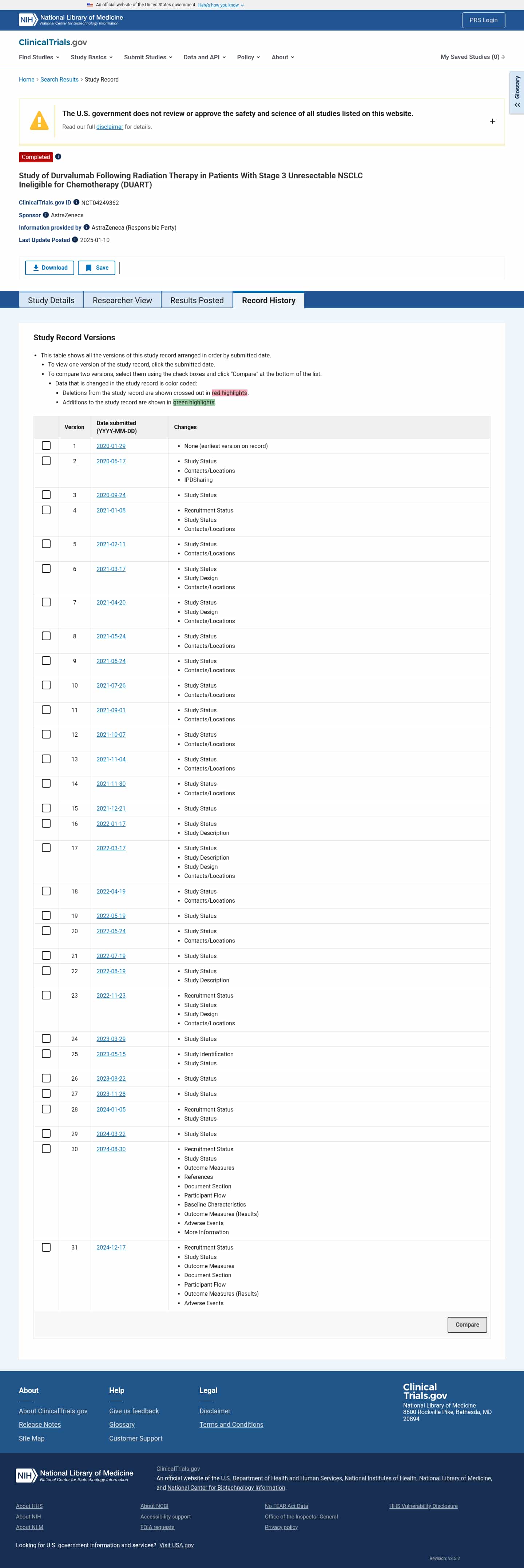 Latest website image capture