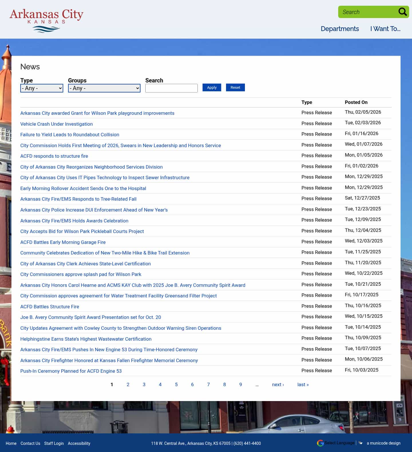 Latest website image capture
