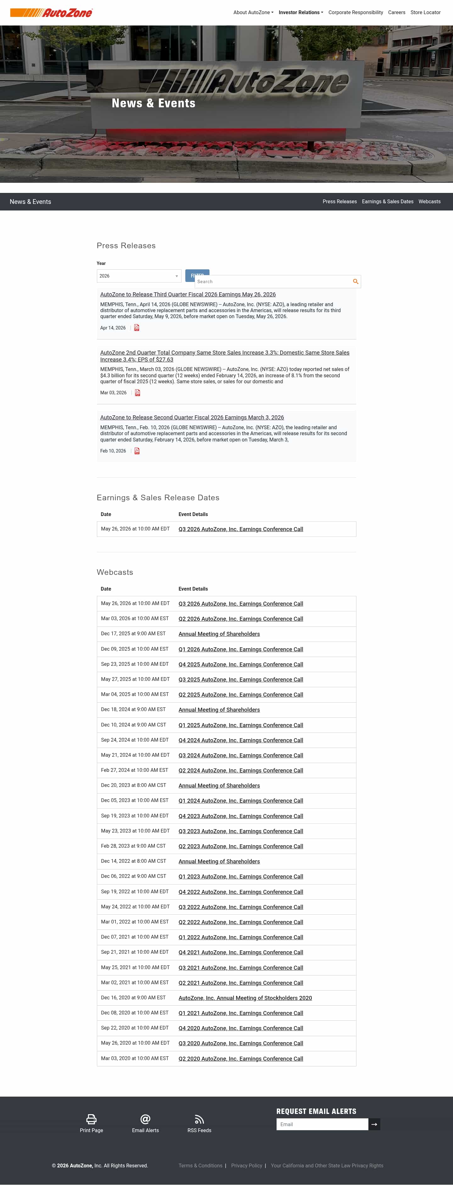 Latest website image capture