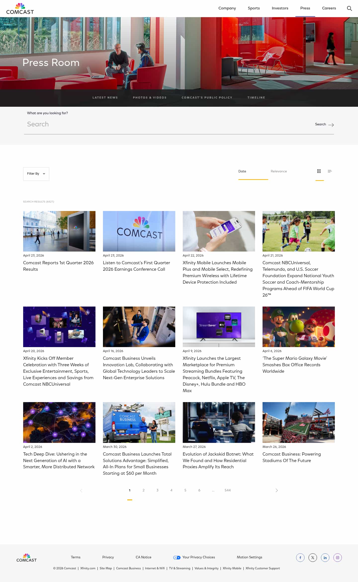 Latest website image capture