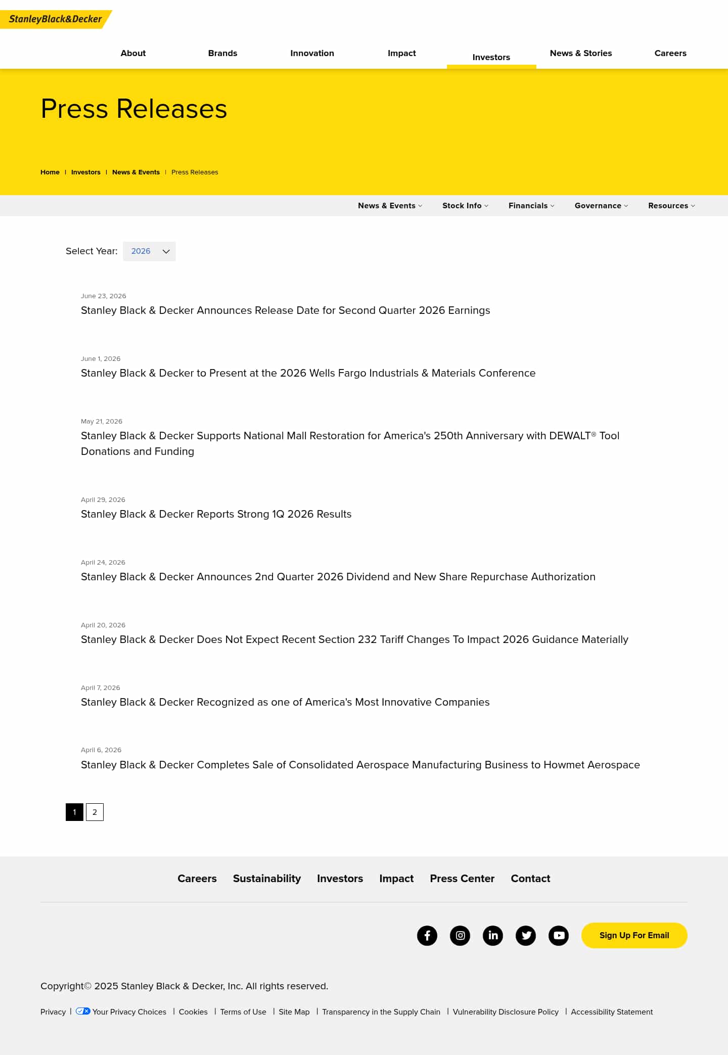 Latest website image capture