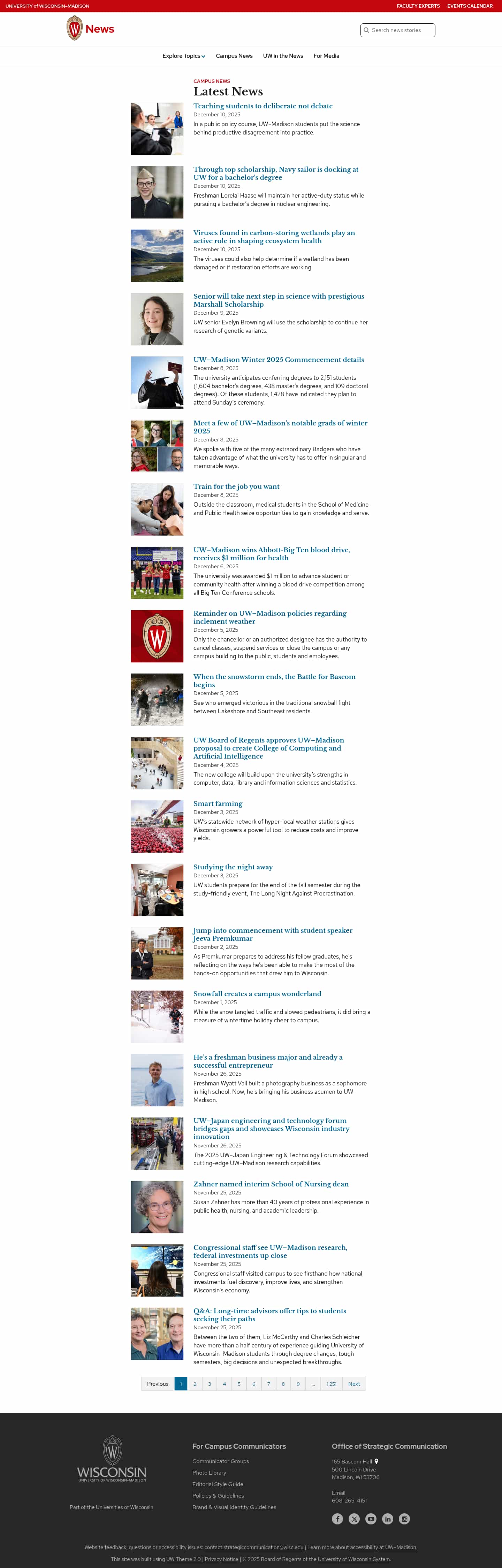 Latest website image capture