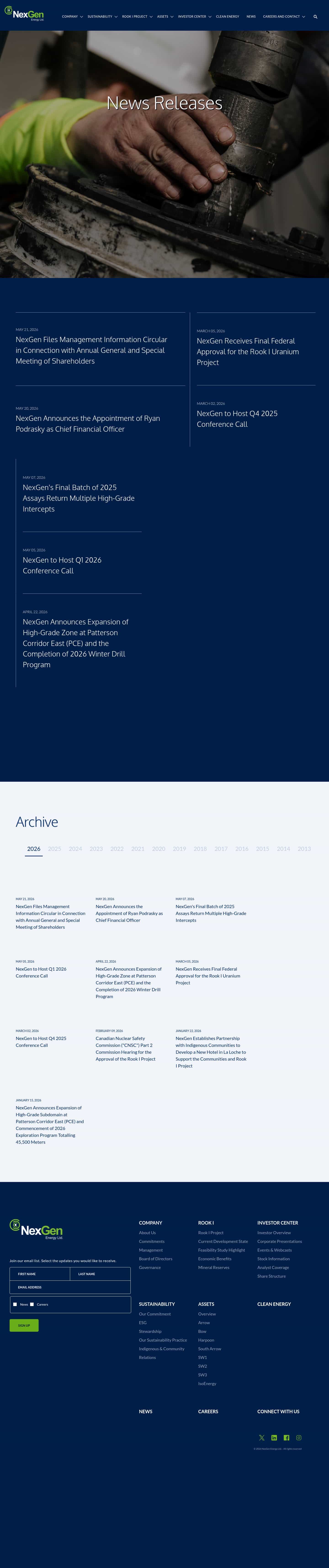 Latest website image capture