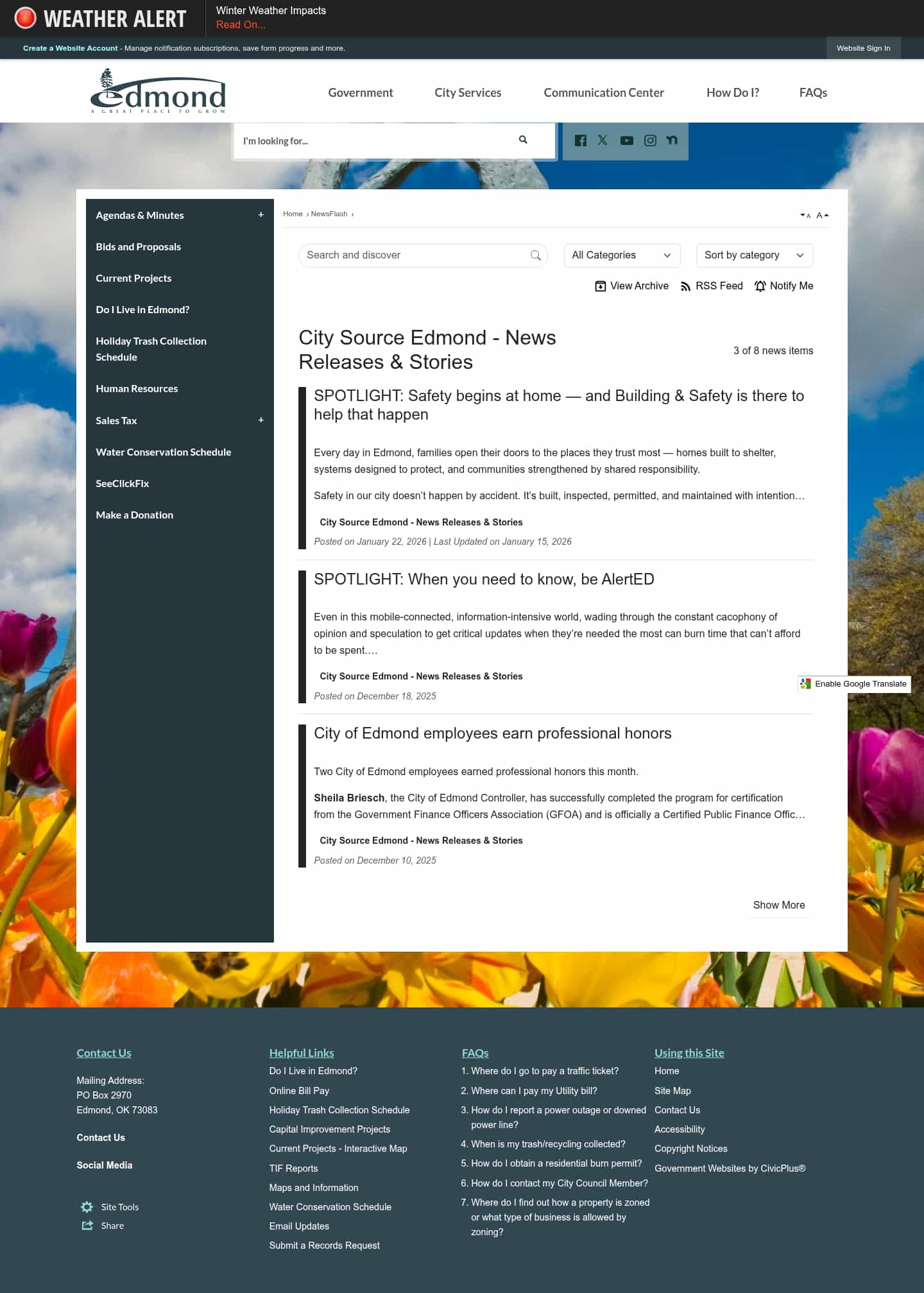 Latest website image capture