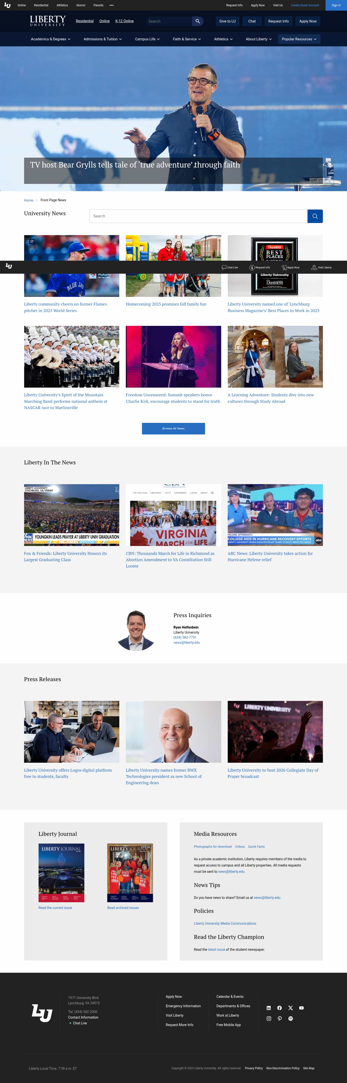 Latest website image capture